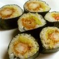 Mike929's cooksnap of when they made 海老フライのり巻き.