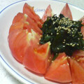 @ちんまりさん's cooksnap of when they made あと１品！トマトと塩昆布の和え物.