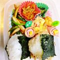 ゆけり３兄弟's cooksnap of when they made まぜまぜ★おかかおにぎり.