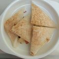 ささな☆'s cooksnap of when they made 美味しい☆チーズ＆パインのホットサンド.