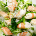 KAZUSAKURA's cooksnap of when they made エビとほうれん草のサラダ.