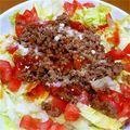 sacuram's cooksnap of when they made 冷たいビールによく合う☆簡単タコライス☆.