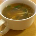 dainozi's cooksnap of when they made 簡単！えのきとニラの中華スープ.