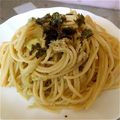 coffee牛乳's cooksnap of when they made 完熟アボカドのわさび醤油パスタ.