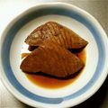 蒼い走り屋's cooksnap of when they made 少ない材料で！魚の煮付け(甘め).