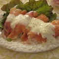 miyuki12's cooksnap of when they made サーモンのチーズヨーグルソース♪.