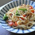 なつあつママ's cooksnap of when they made トマト入り！すき焼き風~焼きうどん☆.