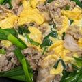 なーなちゃん's cooksnap of when they made 豚ニラ卵炒め.