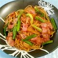 ハルニョッキ's cooksnap of when they made アスパラ＆ベーコンのパスタ✽コンソメマヨ.