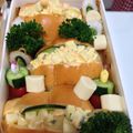 yoshirenji's cooksnap of when they made フワフワ〜卵をロールパンにサンド♪.