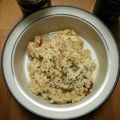 こも29's cooksnap of when they made マッシュルームとクリームチーズのリゾット.