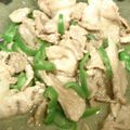 ミユ３１１'s cooksnap of when they made 甘煮ピーマンと豚肉の味噌炒め.