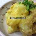 OyukarinO's cooksnap of when they made 甘辛粉ふき芋の卵とじ.