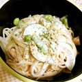 ai121's cooksnap of when they made 枝豆のクリームパスタ.