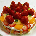 godmitsz's cooksnap of when they made ★王道のイチゴケーキ★.
