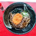 ルチアーノ★★★'s cooksnap of when they made コロッケそば　鉄板Ｂ級グルメ！.