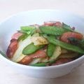 はるひょん's cooksnap of when they made スナップえんどうとじゃが芋のコンソメ炒め.