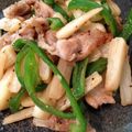 ゆりれみ's cooksnap of when they made 食欲が出る！豚肉と山芋炒め☆.