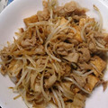 JklAxla's cooksnap of when they made 厚揚げと豚バラともやしの味噌炒め.