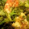 rakumi's cooksnap of when they made ブロッコリーとエビ＠味噌マヨ炒め.