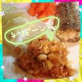 まゆちゃろ's cooksnap of when they made レンジで簡単♪チリビーンズ.