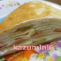 kazuminl6's cooksnap of when they made クレープ.