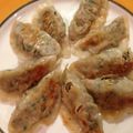 おかりか's cooksnap of when they made 白菜としいたけたっぷり餃子.