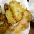 ユーロン's cooksnap of when they made 天ぷら粉in味噌！じゃがいもの味噌天ぷら.