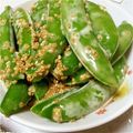 ゆっぺぇ's cooksnap of when they made スナップエンドウの和え物.