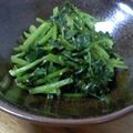 rumsoda's cooksnap of when they made 旬香る♡せりのナムル♡.