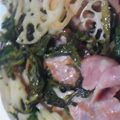 さくさくまいまい's cooksnap of when they made 春菊とレンコンのサラダ.