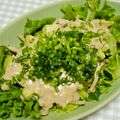 どんぴんたん's cooksnap of when they made きのことアボカドのツナ酢みそがけ.
