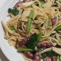 ☆蓬☆'s cooksnap of when they made ホタルイカとほうれん草のパスタ.