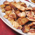 ミズホ@M's cooksnap of when they made イカの一夜干しとジャガイモの炒め物.