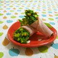 赤い電話's cooksnap of when they made お弁当に！花束みたいな菜の花のハム巻き.