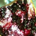 rei0602's cooksnap of when they made ブルーベリー＆クリチのトースト.