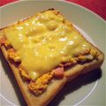 Aloha☆★'s cooksnap of when they made 卵☆ピクルス☆チーズのオープンサンド.