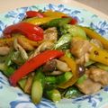 manakao's cooksnap of when they made 鶏肉の野菜たっぷり照り焼き.