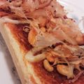 らのさん's cooksnap of when they made トーストで☆お好み焼きパン.