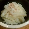 masakoky's cooksnap of when they made 大根ナムル☆ビビンバやパーティーお弁当に.