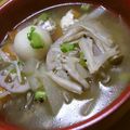 marilin36's cooksnap of when they made 九陽☆手づくりおからと塩麹deきのこ汁.