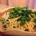 kiyomi_sk's cooksnap of when they made 菜の花とちりめんじゃこのペペロンチーノ.