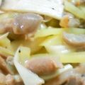 熊人すみこ's cooksnap of when they made 砂肝（ずり）とジャガイモの炒めもの.