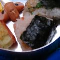 リスのしっぽ's cooksnap of when they made 揚げ玉おにぎり.