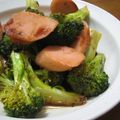 ちょこばななあん's cooksnap of when they made ブロッコリーとウインナー炒め☆焼肉風！？.
