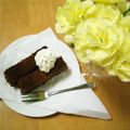 愛の輪's cooksnap of when they made ☆ホットケーキミックスでチョコケーキ☆.