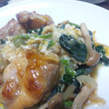 ■よし田's cooksnap of when they made 鶏とほうれん草の卵とじ.