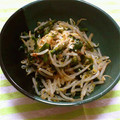 さとっち★'s cooksnap of when they made 新生姜で☆もやし＆ワカメの中華風サラダ☆.