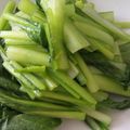 ふわわらら's cooksnap of when they made 簡単☆小松菜にんにく炒め.