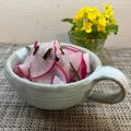 horseland's cooksnap of when they made 赤大根と出汁昆布の甘酢.